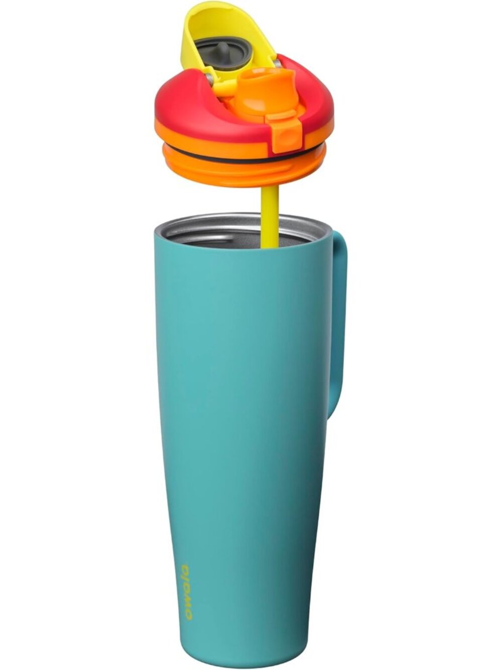 FreeSip Tumbler Insulated Stainless Steel Water Bottle with Built-in Straw and S - Picture 3 of 7